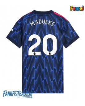 Arsenal Noni Madueke #20 Tricou Fotbal Replică 2025-26 Femei Deplasare